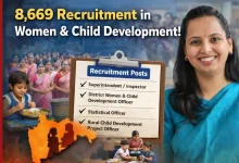 Mahila Bal Vikas Vibhag Bharti 2026