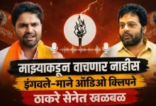 Shiv Sena UBT Ravikiran Ingavale Manjit Mane