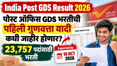 India Post GDS Result 2026